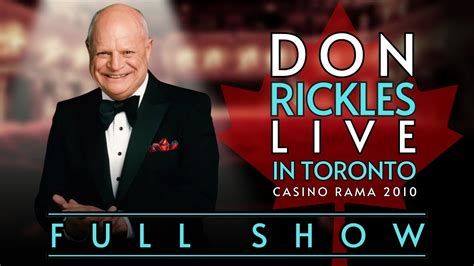 Don Rickles Live in Casino Rama 2010 (Full Show) .